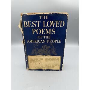 1936 Best Loved Poems of the American People Hazel Felleman HC w Dust Jacket